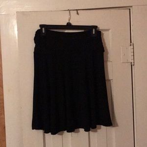 Black skirt